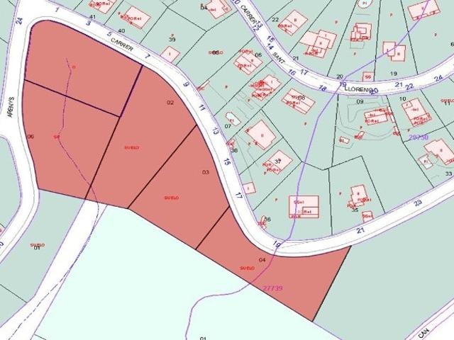 Terreno en venta en Dosrius