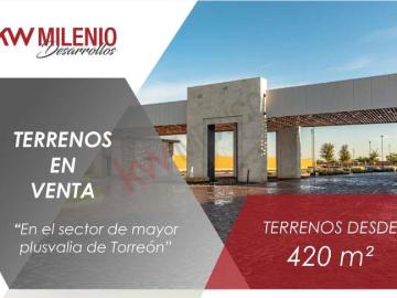 Terreno en venta en El Cardenchal, Torreón, Coahuila de Zaragoza
