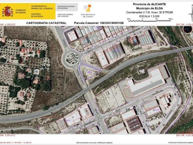 Terreno en venta en Elda, Finca Lacy