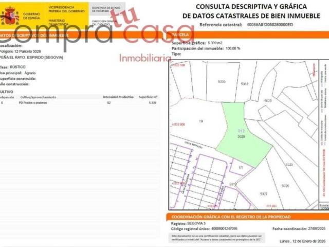 Terreno en Venta en Espirdo