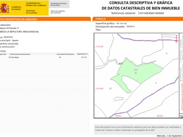 Terreno en venta en Fuente de La Corcha