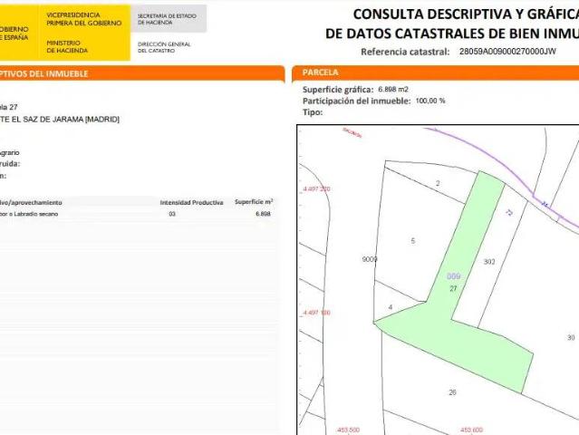Terreno en Venta en Fuente el Saz de Jarama