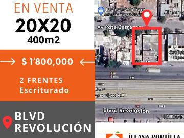 Terreno en Venta en Blvd Revolución, Torreón, Coahuila de Zaragoza