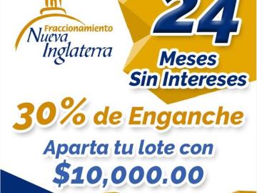 Terreno en FOVISSSTE El Rosario, Tehuacán, Puebla