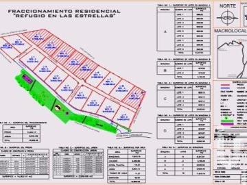 TERRENO EN VENTA EN FRACCIONAMIENTO REFUGIO DE LAS ESTRELLAS,OMITLAN,HGO