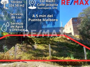 Terreno en Venta en Guanajuato, Col Marfil