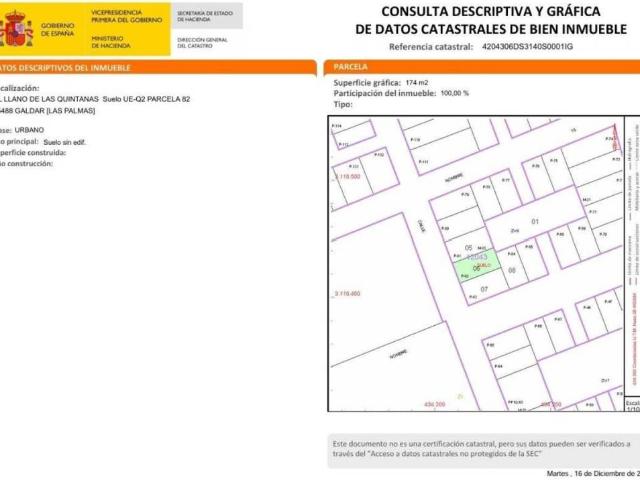 Terreno en Venta en Gáldar