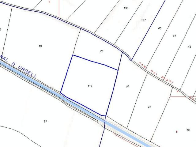 Terreno en venta en Ivars d´Urgell, de 20 m² por 47.000