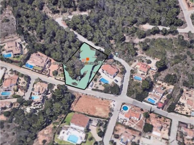 Terreno en Venta en Jávea Xàbia