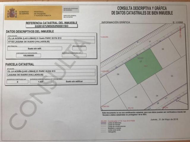 Terreno en venta en Laguna de Duero, Laguna De Duero