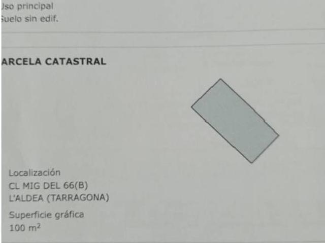 Terreno en Venta en L'Aldea
