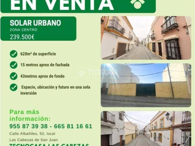 Terreno en Venta en Las Cabezas de San Juan