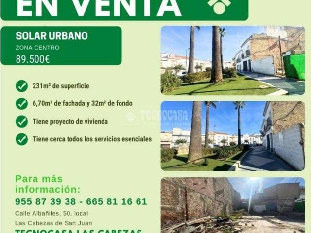 Terreno en Venta en Las Cabezas de San Juan