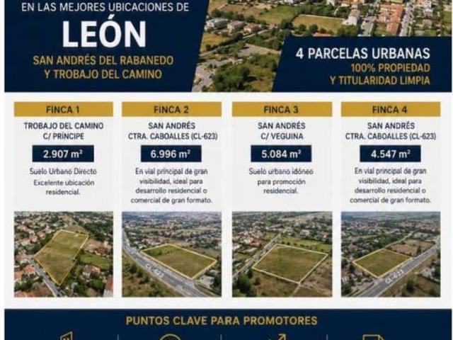 Terreno en Venta en León