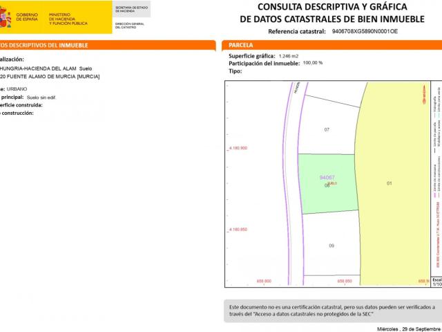 Terreno en venta en Los Almagros