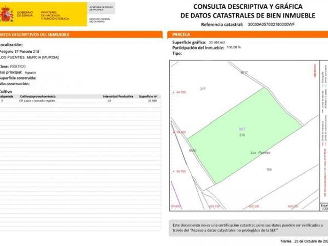 Terreno en venta EN LOS MARTINEZ DEL PUERTO