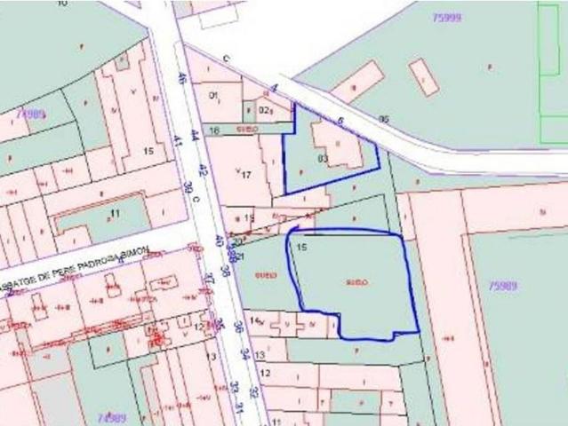 Terreno en venta en pasaje Pere Padrosa Simón, Figueres, de 1.150 m² por 317.000