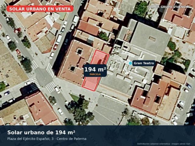 Terreno en Venta en Paterna