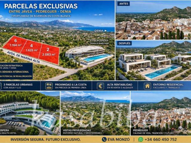 Terreno en Venta en Pedreguer