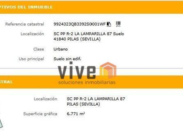 Terreno en venta en Pilas, Andalucia