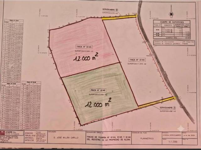Terreno en Venta en Pizarra