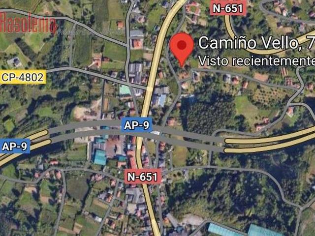 Terreno en venta en Pontedeume