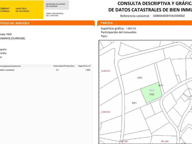 Terreno en Venta en Ramirás