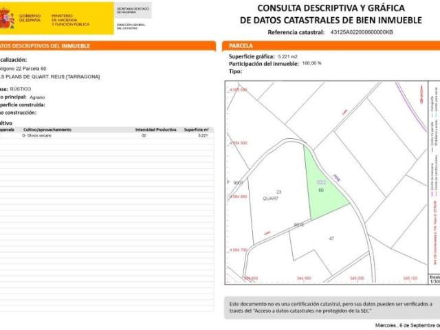 Terreno en venta en Reus, Reus