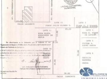 Terreno en venta en Sabinas Centro, Sabinas, Coahuila de Zaragoza