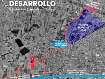 Terreno en venta en San Antonio Buenavista