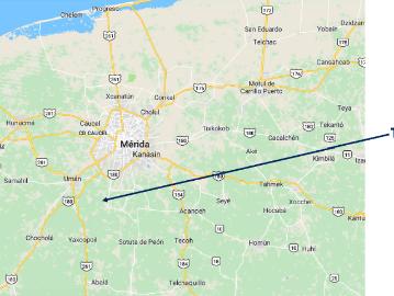 Terreno en venta en San Antonio Tzacalá, Cancún, Yucatán