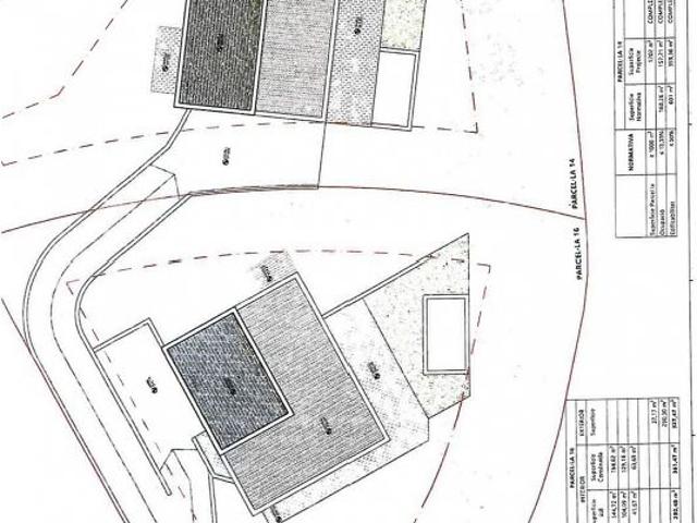 Terreno en venta en Sant Cugat del Vallès, de 1.382 m² por 300.000