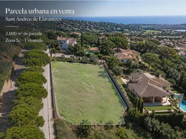 Terreno en Venta en Sant Andreu de Llavaneres