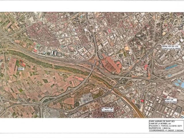 Terreno en Venta en Sant Boi de Llobregat