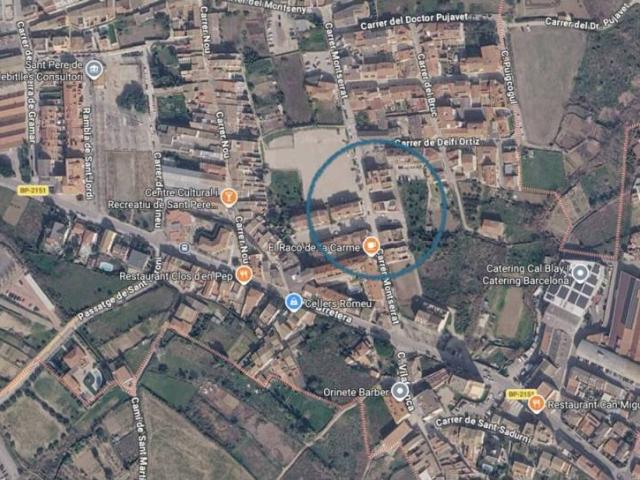 Terreno en Venta en Sant Pere de Riudebitlles