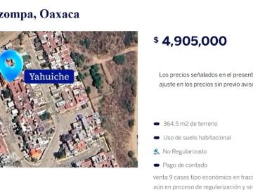 Terreno en venta en Santa Maria Atzompa, Santa María Atzompa, Oaxaca