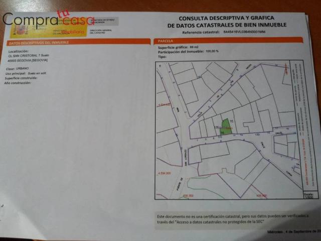 Terreno en Venta en Segovia