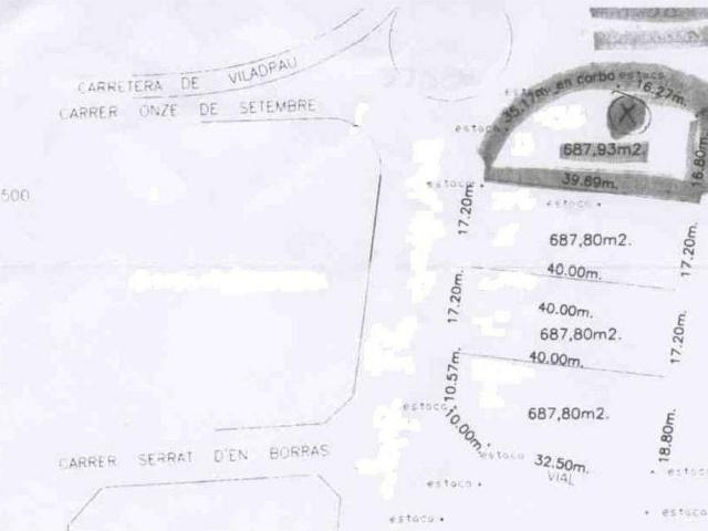 Terreno en venta en Seva, de 687 m² por 160.000