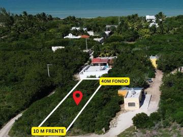 TERRENO EN VENTA EN SISAL YUCAT?N, A POCOS METROS DEL MAR, ENTREGA INMEDIATA