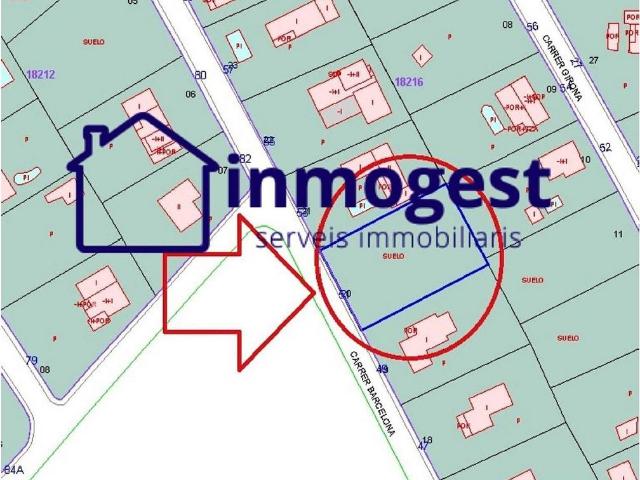 Terreno en venta en urbanización Llac del Cigne, Caldes de Malavella, de 874 m² por 62.900
