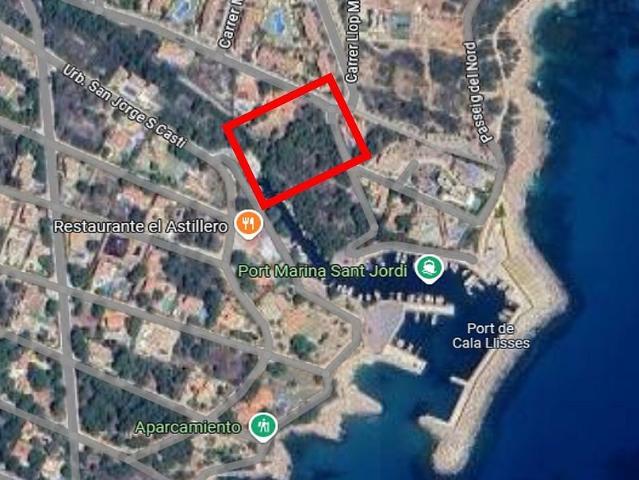 Terreno en venta en urbanización San Jorge S Casti, Ametlla de Mar, l´, de 2.054 m² por 475.000