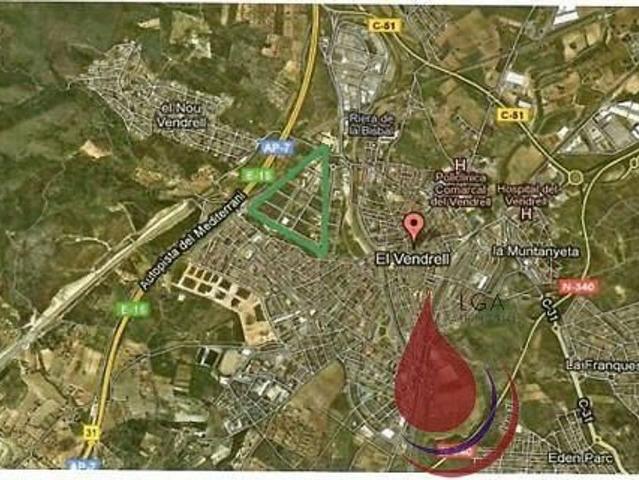 Terreno en venta en Vendrell, El, de 547 m² por 96.000
