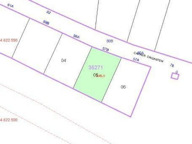 Terreno en venta en Vidreres, de 590 m² por 24.500