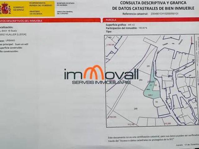 Terreno en Venta en Vilaller