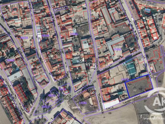 Terreno en venta en Villamiel de Toledo, Calle Cambroneras, 45594