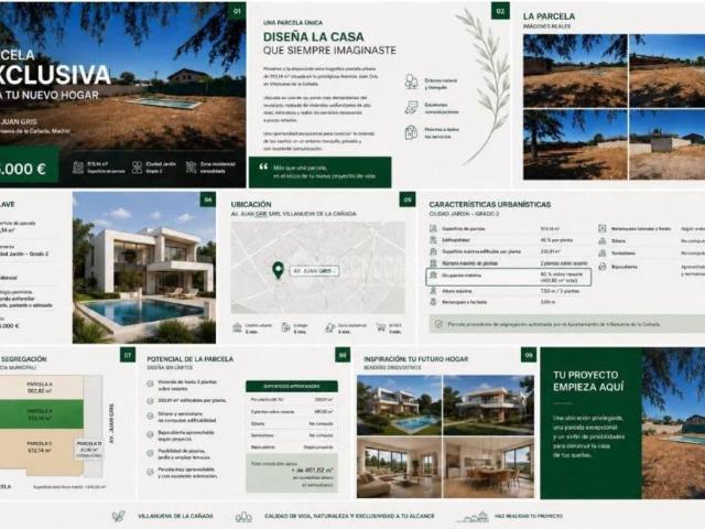 Terreno en Venta en Villanueva de la Cañada