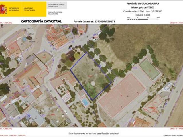 TERRENO EN VENTA EN YEBES