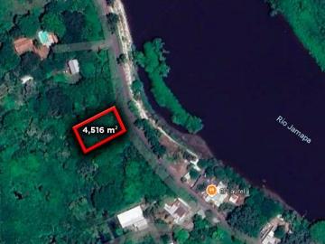 TERRENO EN VENTA FRENTE A RÍO EN 2 BOCAS VERACRUZ | ARLETTE FLORES