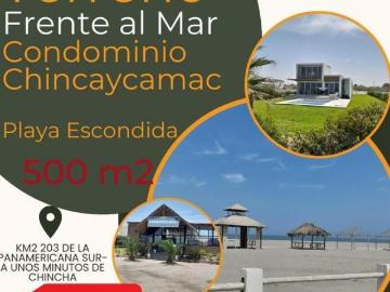 TERRENO EN VENTA FRENTE AL MAR /CHINCHAYCAMAC