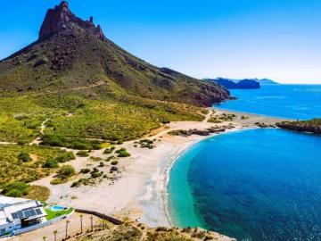 Terreno en venta frente playa con vista al mar san carlos sonora beach land for sale